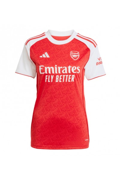 Arsenal Piero Hincapie #5 Jalkapallovaatteet Naisten Kotipaita 2025-26 Lyhythihainen Arsenal Piero Hincapie #5 Jalkapallovaatteet Naisten Kotipaita 2025-26 Lyhythihainen